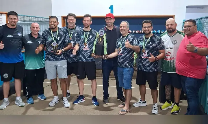 SER Coocam mantém tradição e sobe ao pódio no Municipal de Bocha