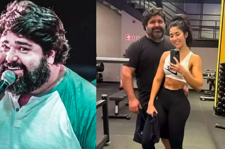Sertanejo Fabiano Menotti expõe transformação após perder 40 kg: 'Mais disposto'.