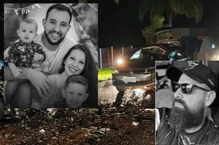 Silêncio, dor e comoção: tragédia ceifa cinco vidas e abala toda uma região