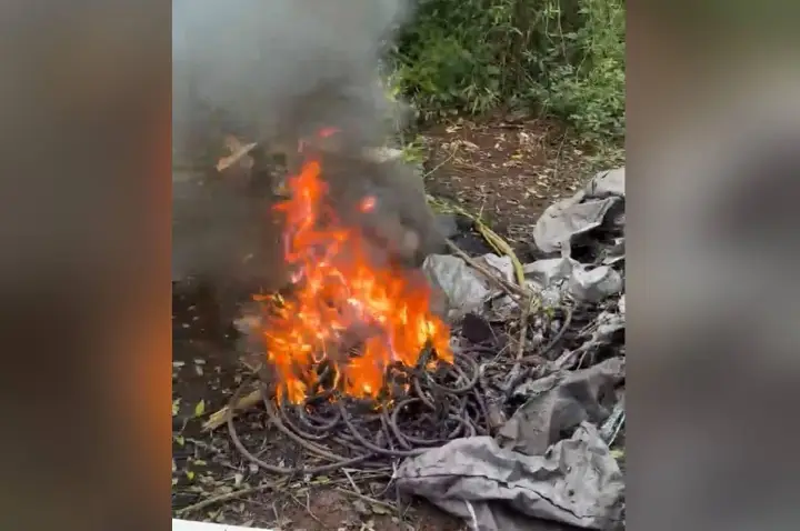 Três homens são presos após furto de fios de cobre em Campos Novos