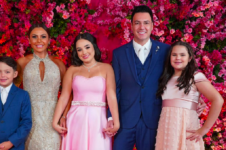 Vinícius, da dupla com João Bosco, faz festa de R$ 3 milhões para a filha