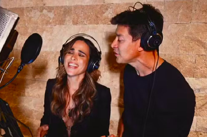 Wanessa e Rodrigo Faro regravam 'Endless Love', clássico de Diana Ross e Lionel Richie.