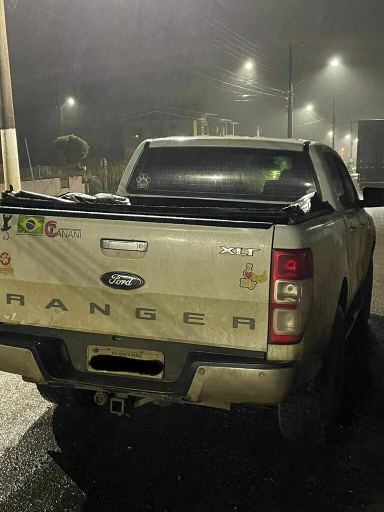 Caminhonete roubada em Campos Novos é recuperada na região de Irani