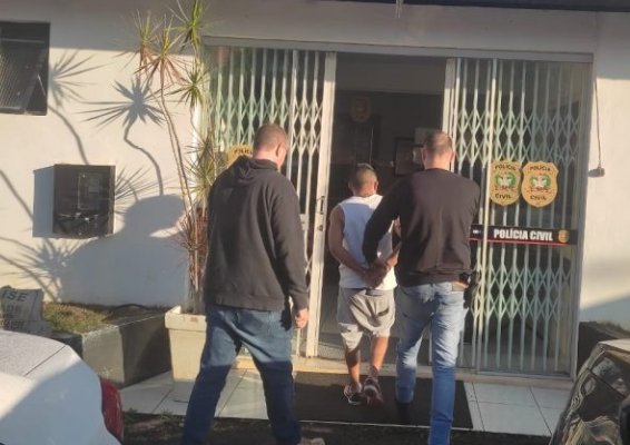 Preso indivíduo que agrediu e roubou cidadão que filmou ele dando tiros