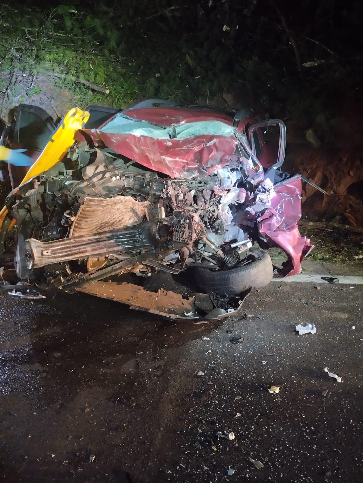 Motorista morre em colisão frontal na BR-470 em Curitibanos