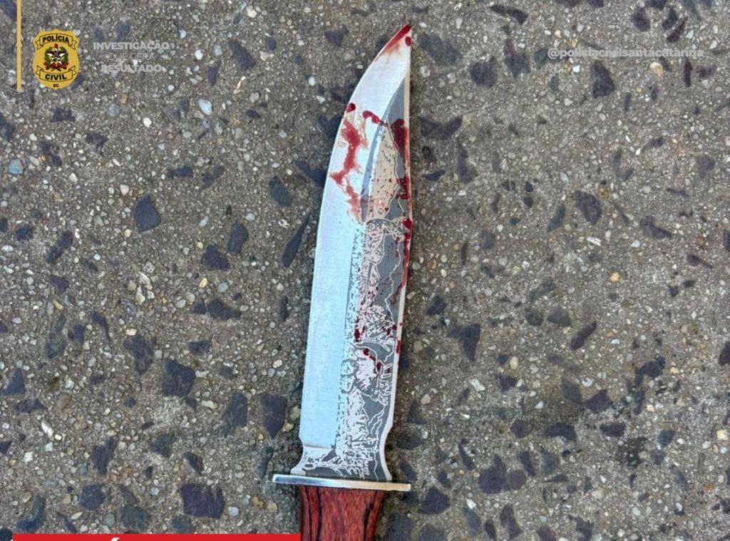 Homem é preso por esfaquear o chefe enquanto aguardava o recebimento de cesta de Natal no Oeste de SC