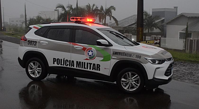 Homem condenado por roubo é preso em Campos Novos durante patrulhamento de rotina