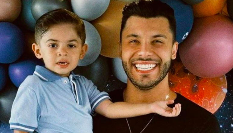 Murilo Huff mostra talento musical do filho com Marília Marília Mendonça: 'Orgulho'