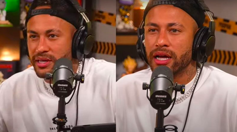 Neymar diz que 'tremeu' de nervoso ao conhecer artista brasileiro.