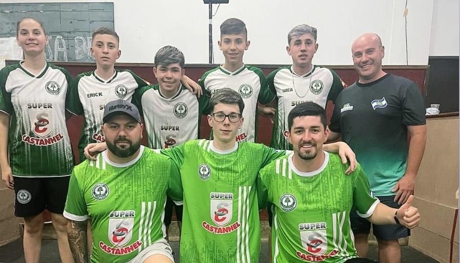 Pinheiros-SEL Campos Novos se destaca na 1ª Etapa do Catarinense de Bocha Sub-18.