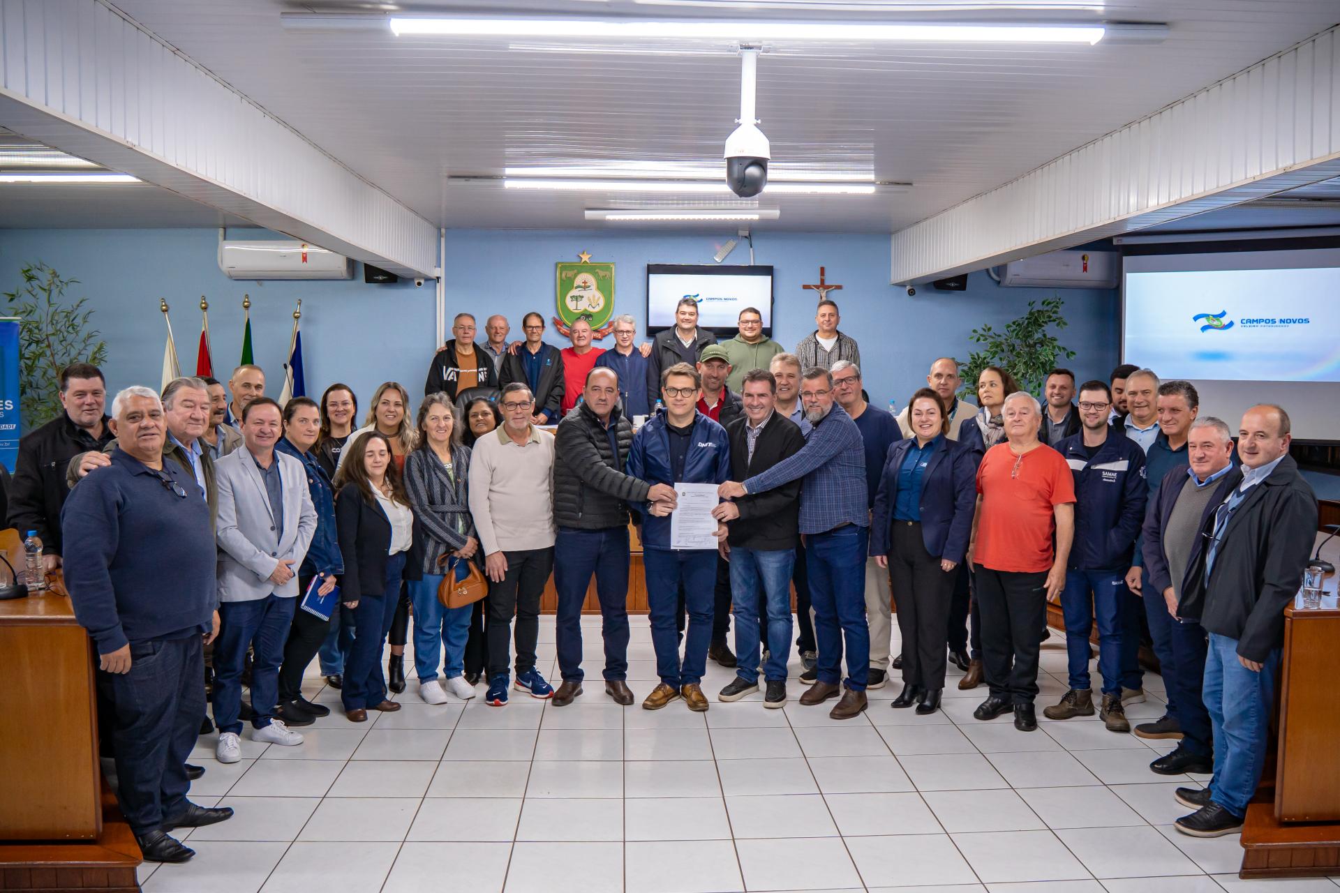 Câmara de Campos Novos entrega ofício ao DNIT com reivindicações urgentes para BR-282 e BR-470.