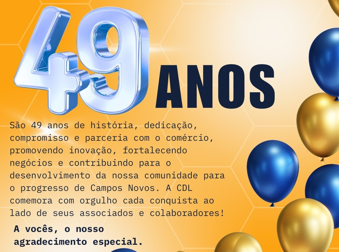 CDL Comemora 49 anos.