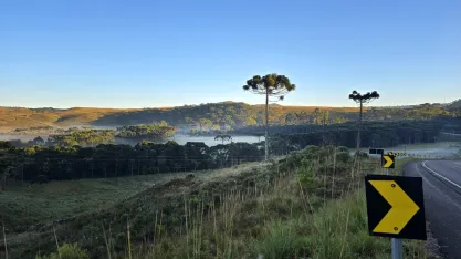 Massa de ar frio provoca queda acentuada nas temperaturas em Santa Catarina