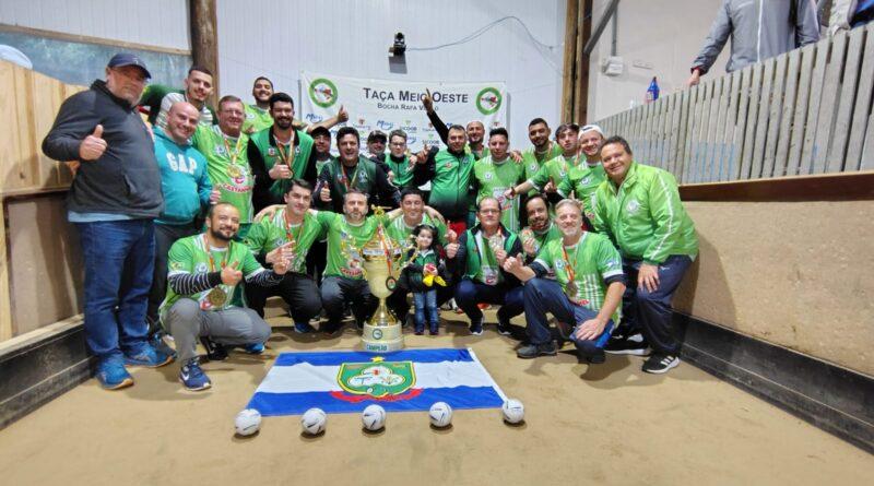 Pinheiros/SEL Campos Novos conquista título da Taça Meio-Oeste de Bocha 2025.