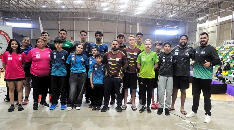 Campos Novos brilha em Fraiburgo no Estadual e na Liga Meio-Oeste de Tênis de Mesa.