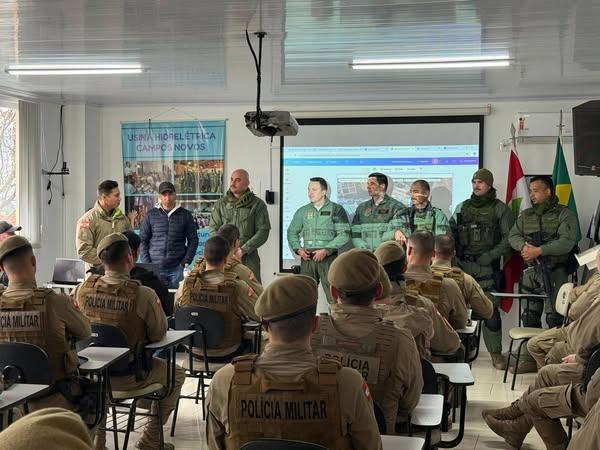 Operação da PM resulta em prisões em Campos Novos.