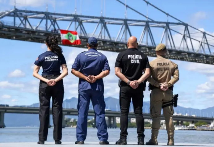 Santa Catarina segue como o estado mais seguro do Brasil.