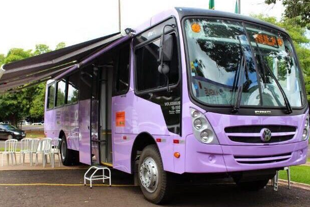 Ônibus Lilás estará em Campos Novos nesta quinta-feira (16) com ações de conscientização e serviços à comunidade.