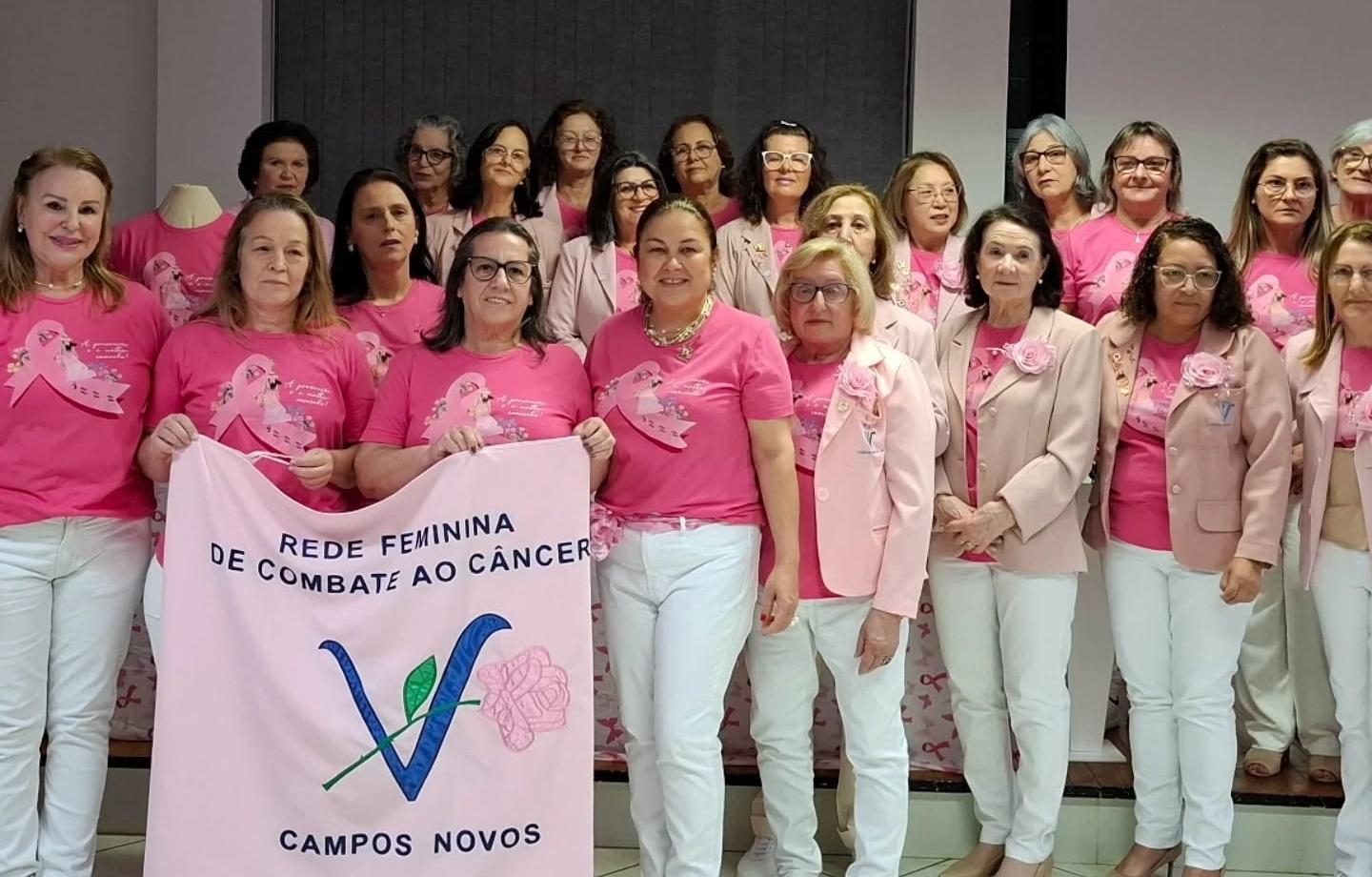 Rede Feminina de Combate ao Câncer lança programação do Outubro Rosa.