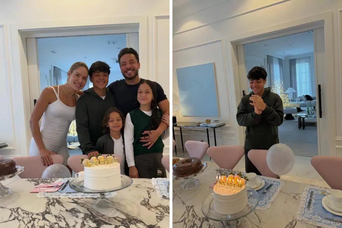 Filho de Wesley Safadão e Mileide Mihaile completa 15 anos e ganha festa da madrasta