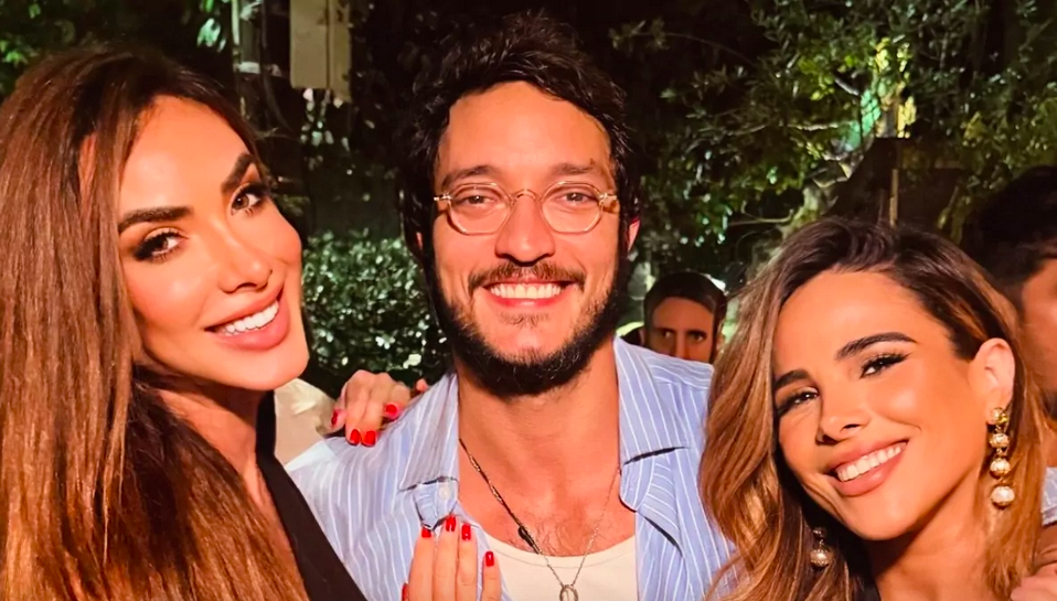 Wanessa curte festa de aniversário de Allan Souza Lima