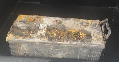 PM recupera bateria furtada de caminhão em Campos Novos