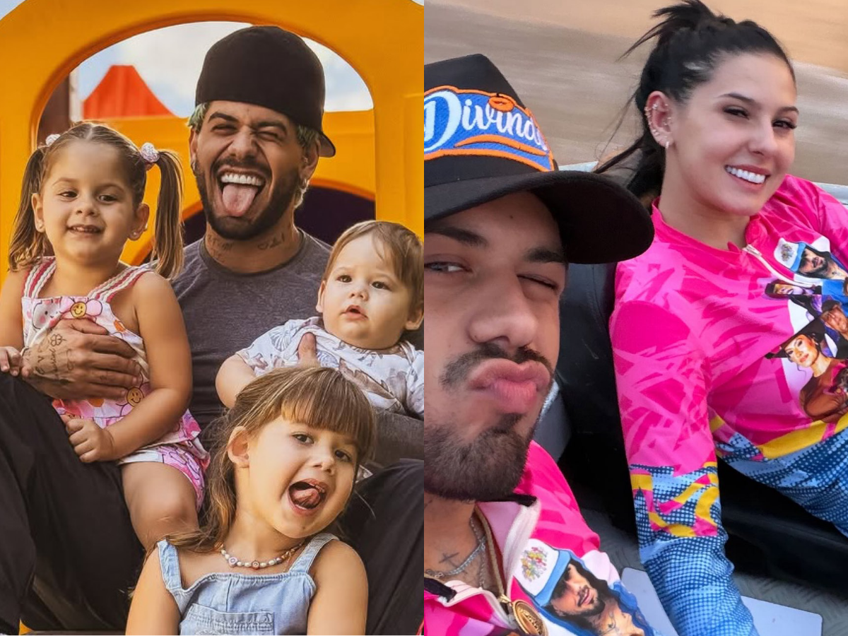 Zé Felipe mostra momento encantador de Ana Castela com os filhos: “Resenha”