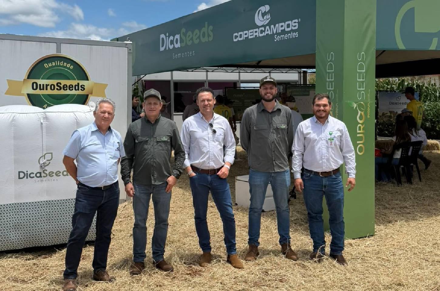 Copercampos apresenta qualidade e alto desempenho das sementes no Inova Show, em Londrina/PR