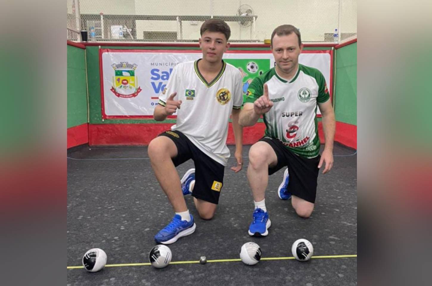 Equipe Pinheiros/SEL Campos Novos garante bons resultados em disputa de duplas