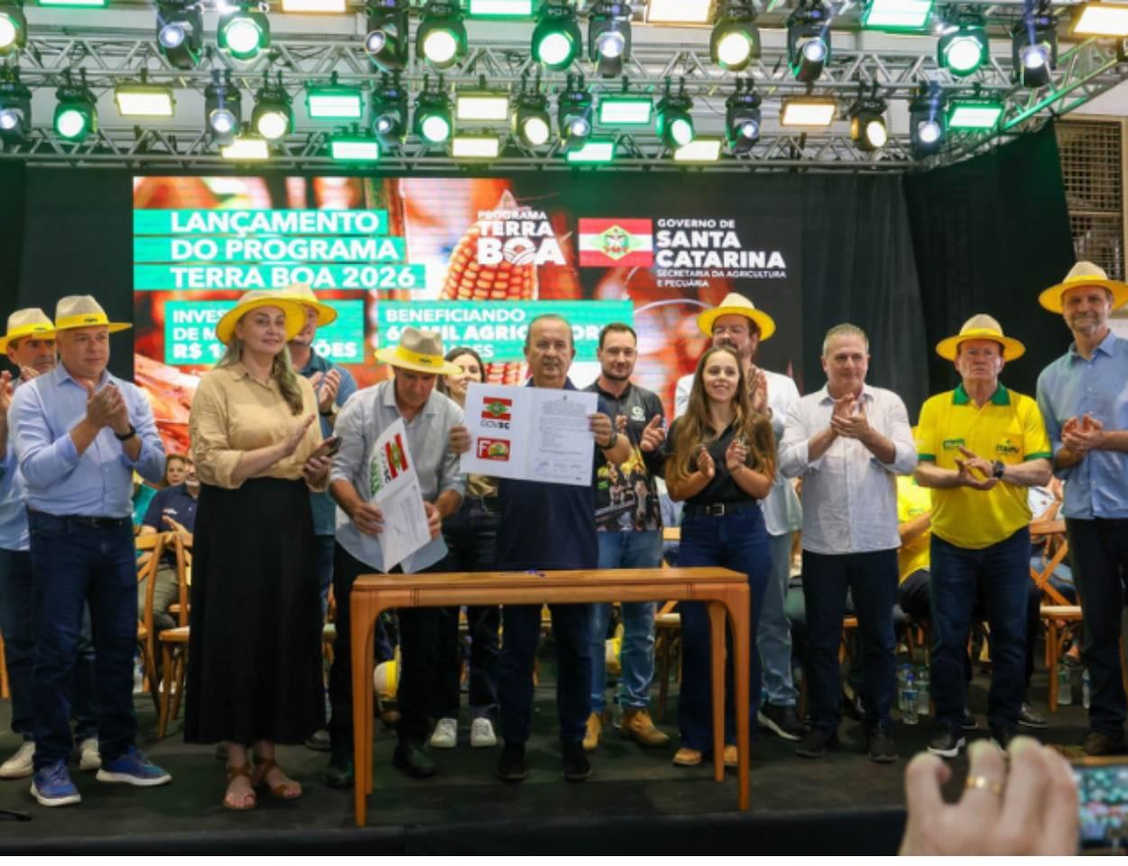 Governo do Estado anuncia R$ 137,8 milhões para o Terra Boa 2026