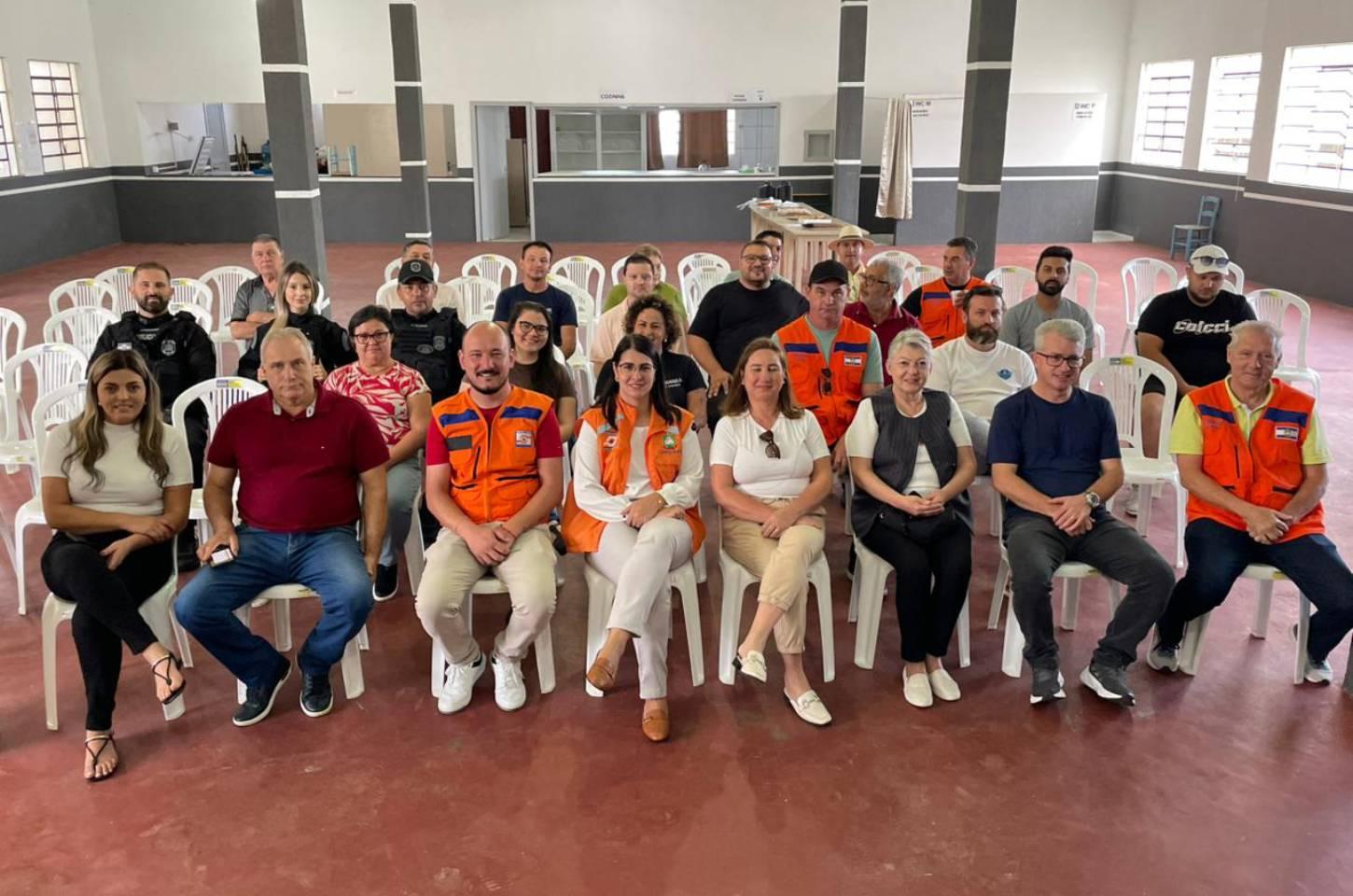 Prefeitura de Campos Novos realizou Simulado Geral e promoveu ciclo de palestras sobre gestão de desastres