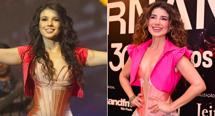 Mudou muito? Paula Fernandes repete look de seu primeiro DVD em novo projeto