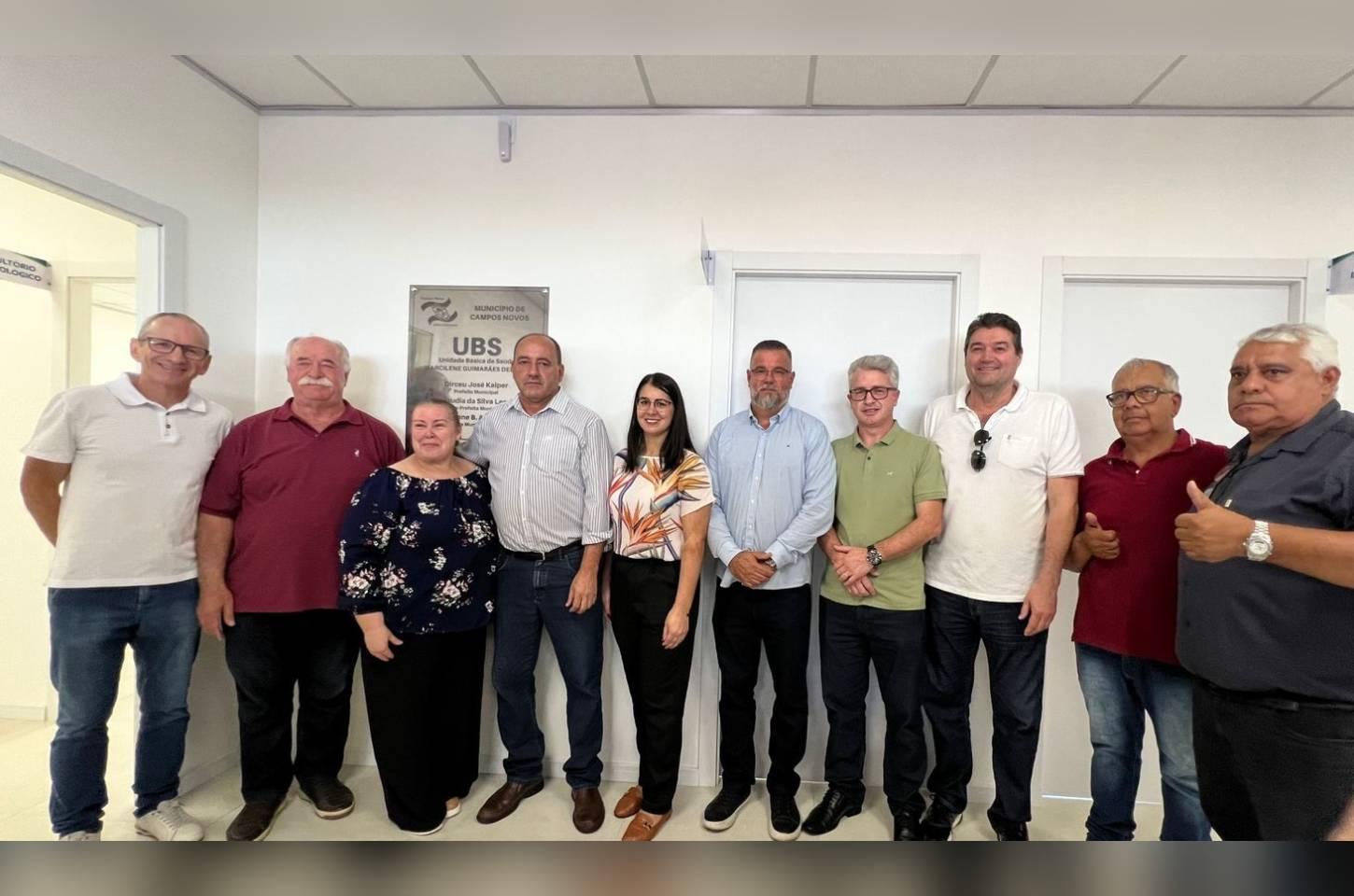 Nova Unidade de Saúde do Conjunto Habitacional Morada do Sol é inaugurada em Campos Novos