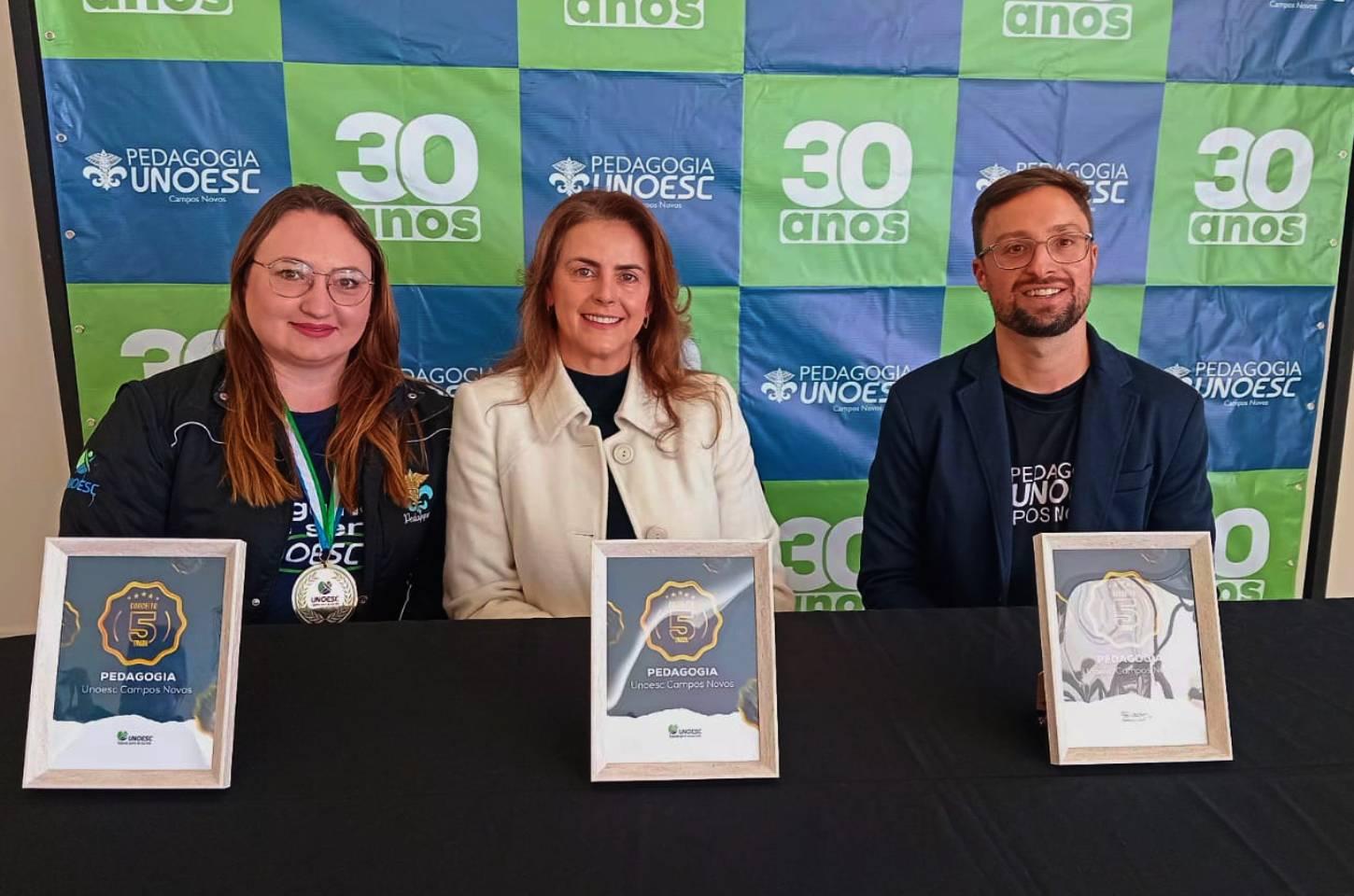 Pedagogia da Unoesc Campos Novos conquista conceito máximo no MEC e se consolida entre os melhores cursos do país