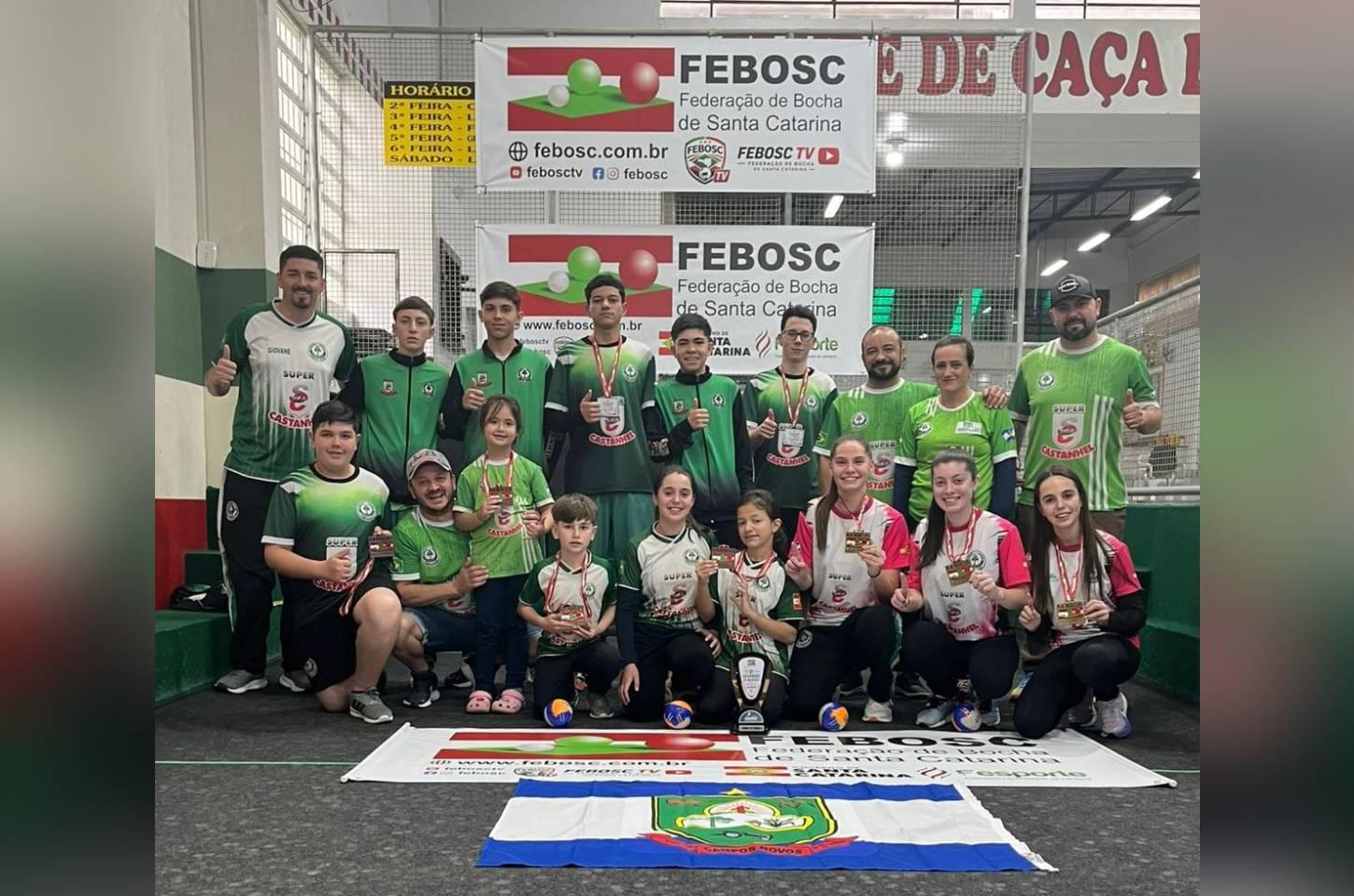 Pinheiros/SEL Campos Novos conquista títulos no Catarinense Juvenil em Rio do Sul