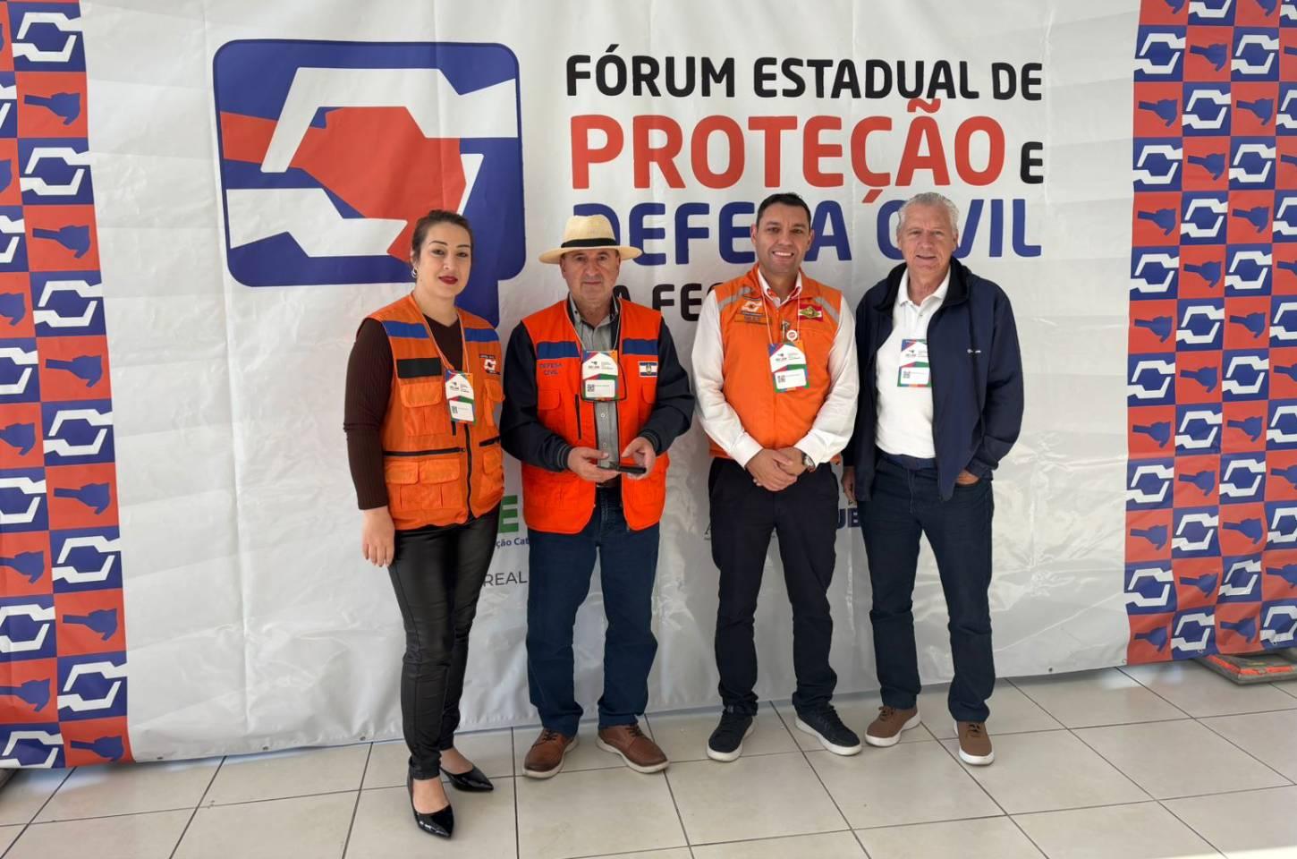 Campos Novos participa do Fórum Estadual de Proteção e Defesa Civil da FECAM em Tubarão