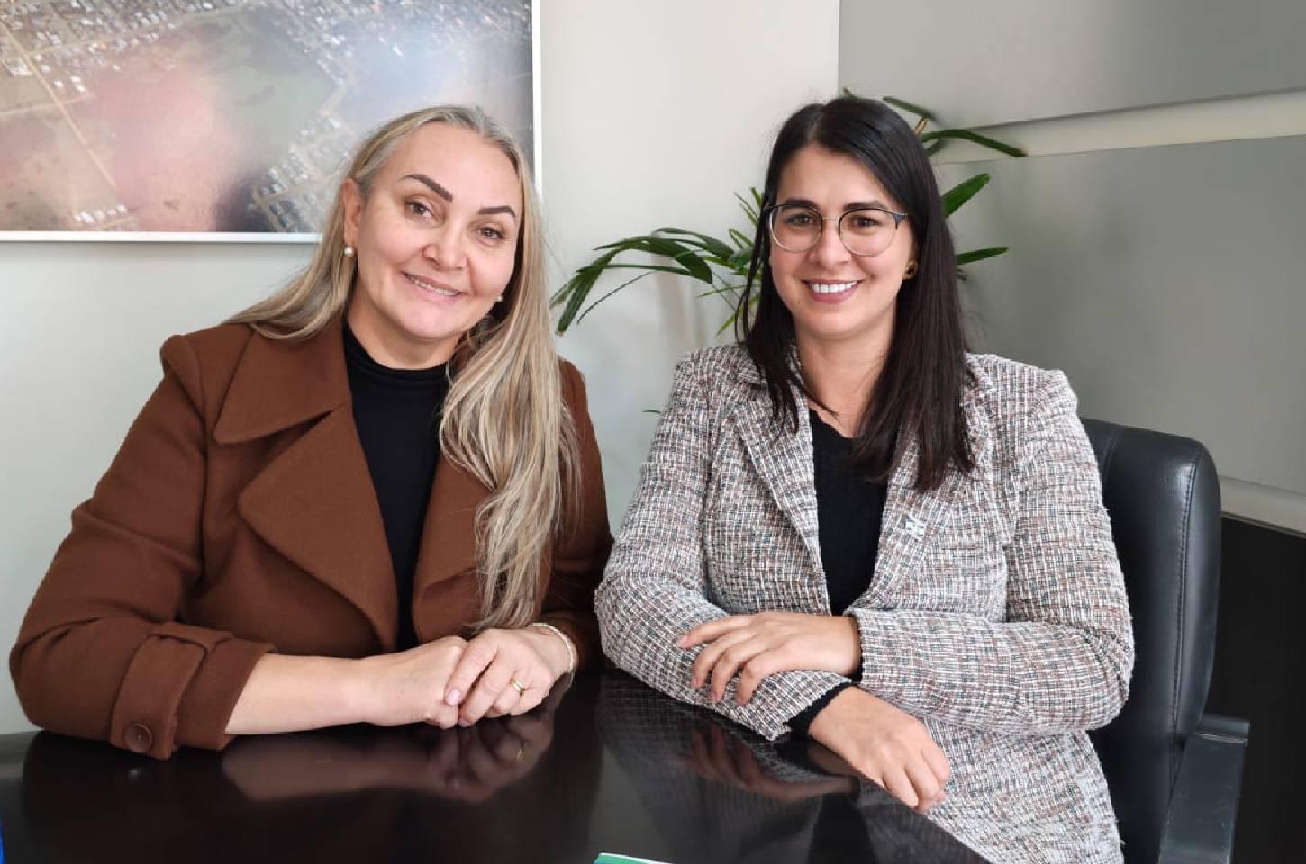 Daniela Reinehr visita Campos Novos e discute investimentos para infraestrutura urbana