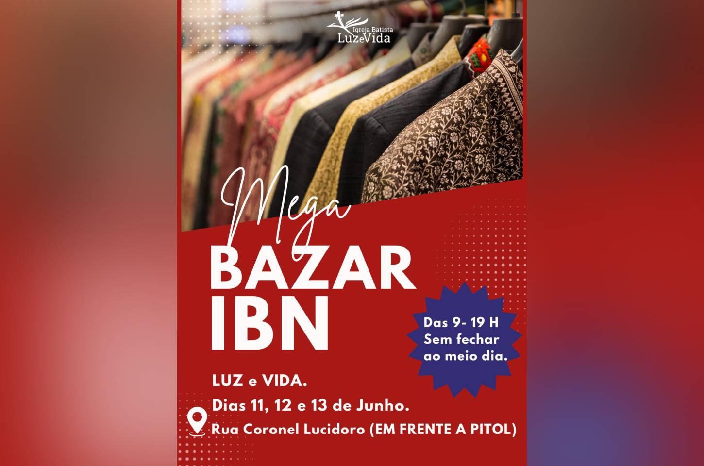 Mega Bazar da IBN Luz e Vida oferece mais de mil peças a R$ 1 e preços acessíveis em Campos Novos