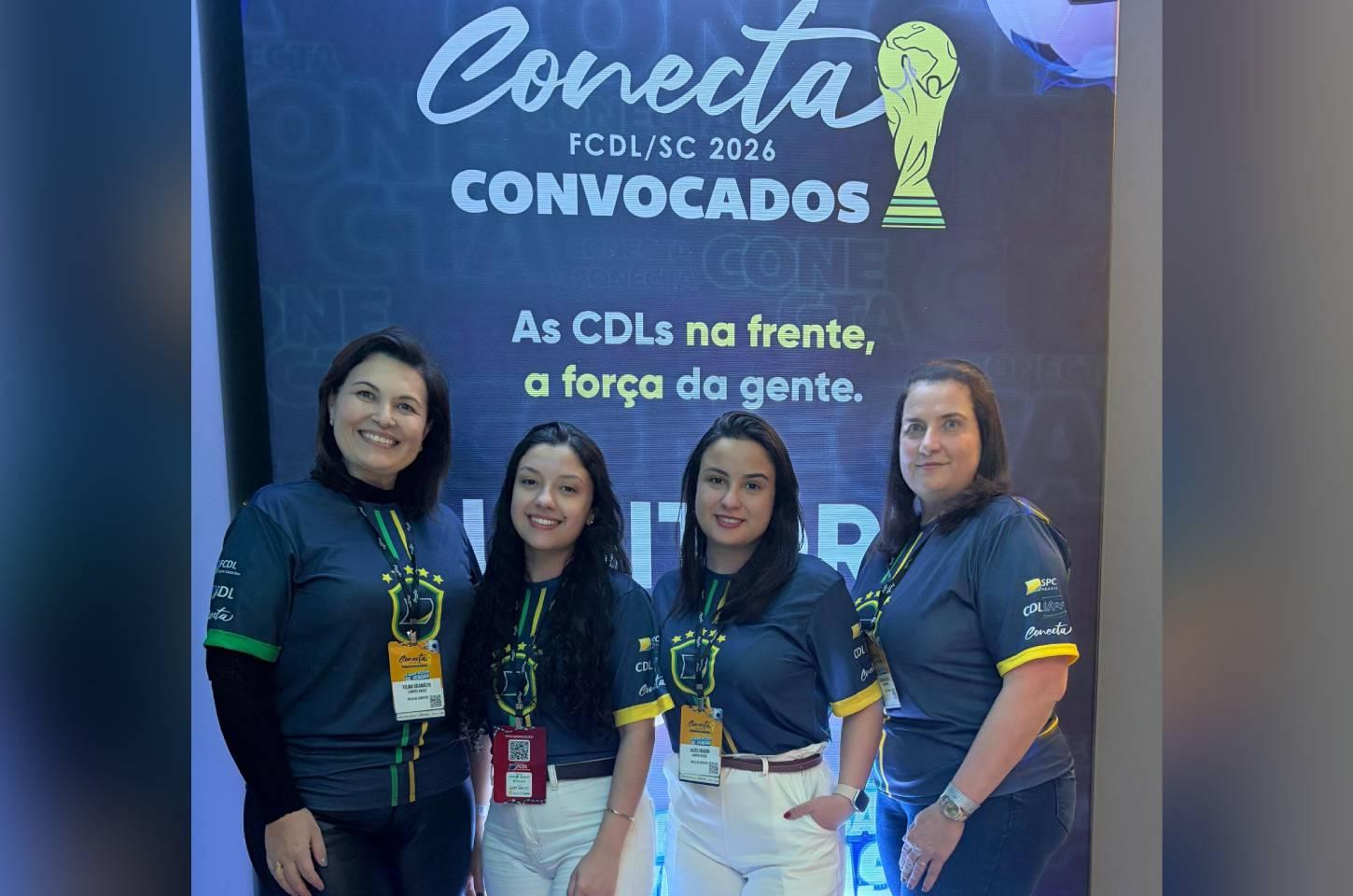 CDL Campos Novos amplia conhecimento e networking em evento estadual da FCDL/SC em Itá