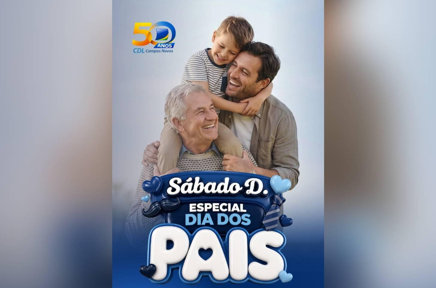 CDL realizará Sábado D, ‘Dia dos Pais’ na Praça Lauro Müller