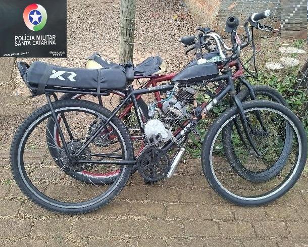 Ciclomotores artesanais são apreendidos por perturbação do sossego em Campos Novos
