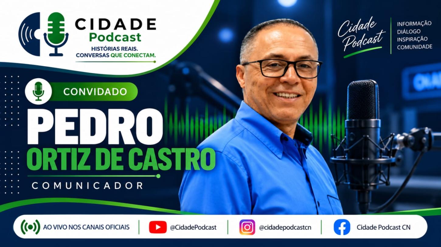 Episódio 25 Um Bate Papo especial com o Comunicador Pedro Ortiz De Castro