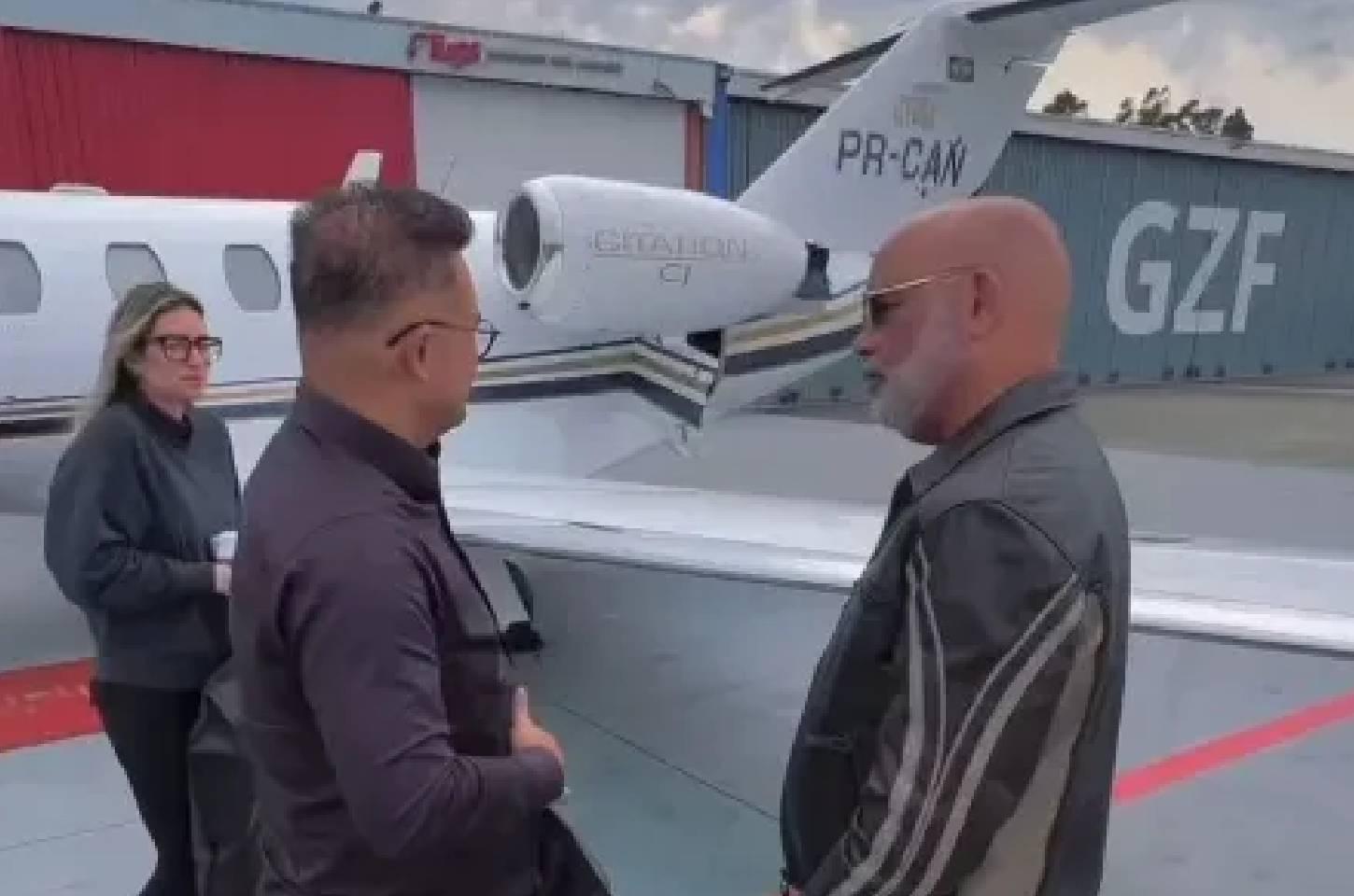 Helicóptero desaparece em Santa Catarina com o cantor Rick