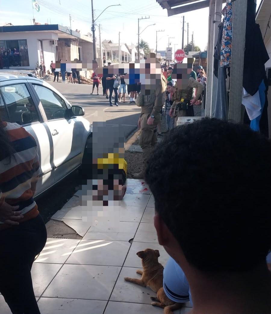 Homem é baleado pela PM após confronto nas proximidades de creche em Campos Novos