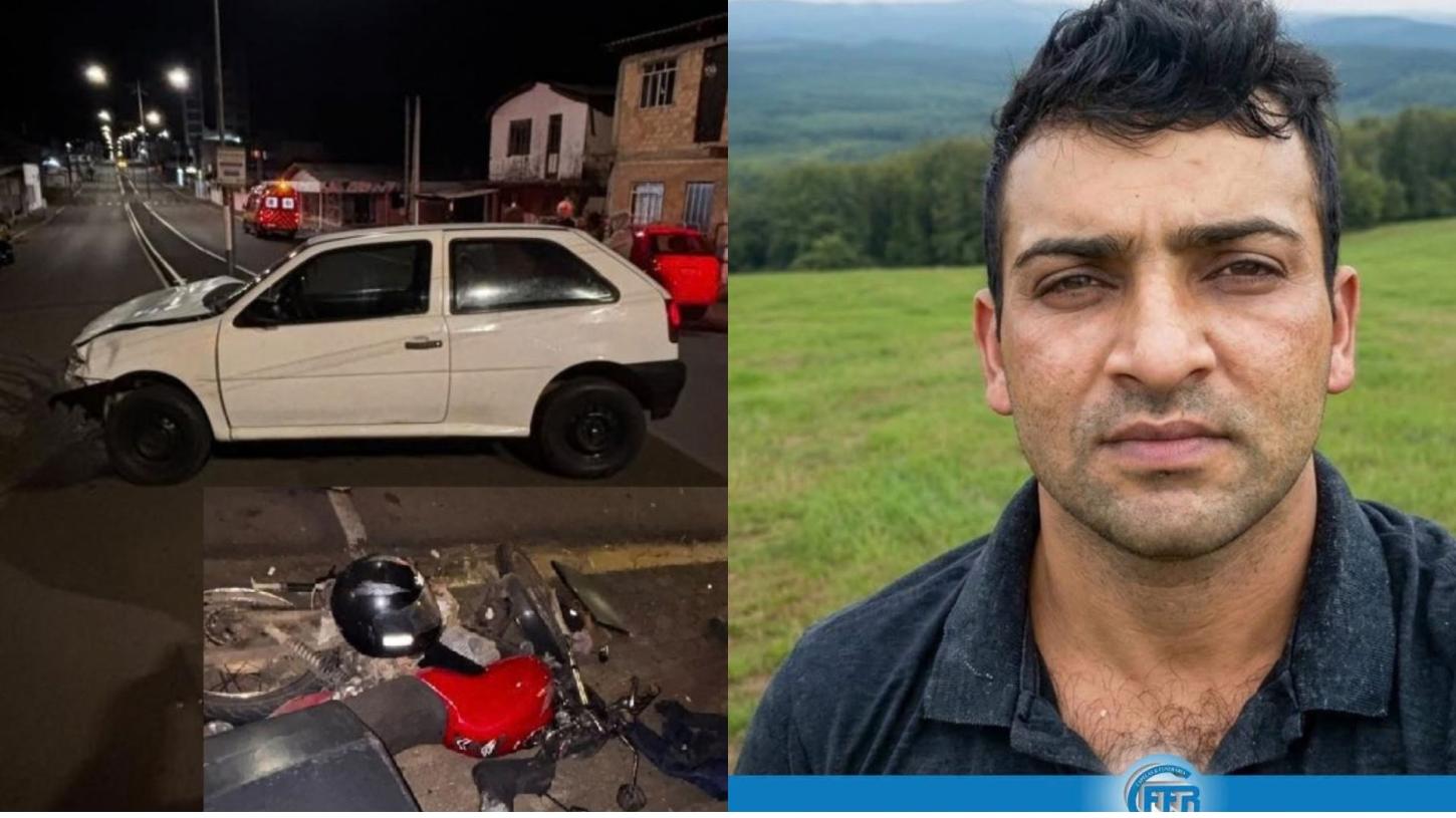 Motociclista envolvido em acidente em Campos Novos morre após uma semana internado em Joaçaba