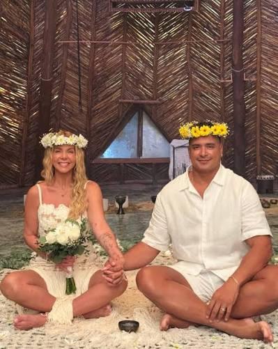 Carla Perez e Xanddy celebram 25 anos de casados: “Quero envelhecer ao seu lado”