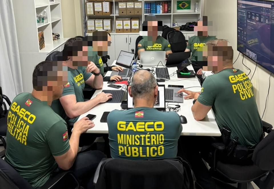 GAECO realiza operação contra o PCC em Zortea e outras cidades de SC e PR