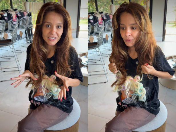 Maiara explica por que evita usar o cabelo natural: “Eu tava sem cabelo”