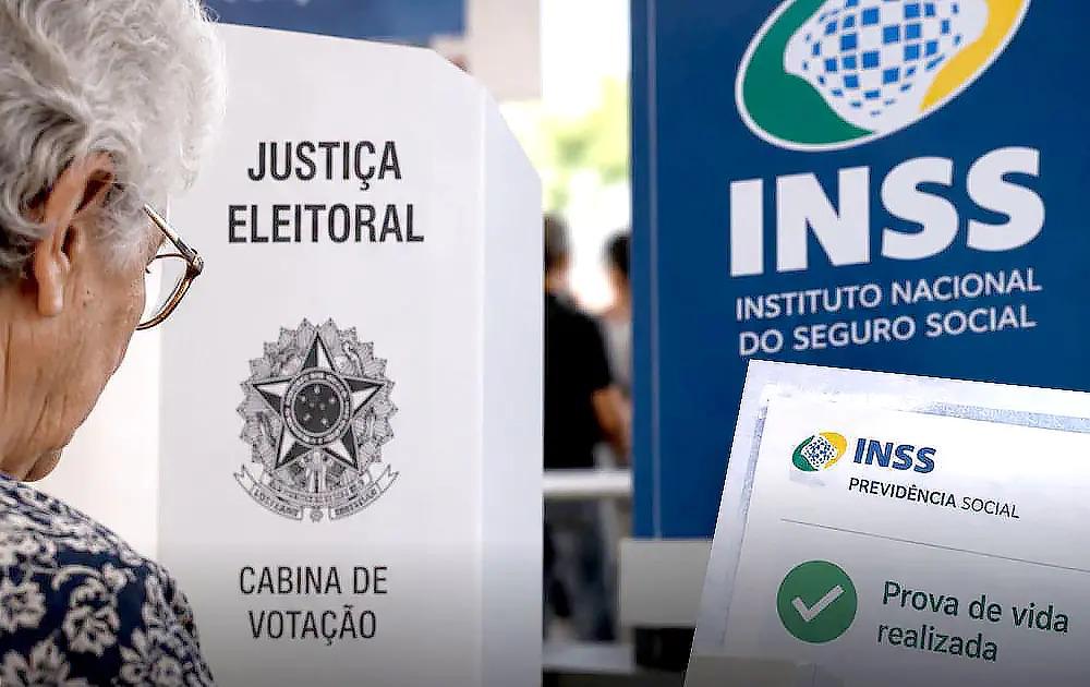 Votar nas eleições também vale como prova de vida para beneficiários do INSS